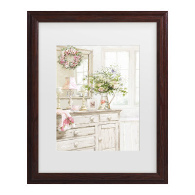 Shabby Elegance by The Macneil Studio - Single Picture Frame Graphic Art on Canvas