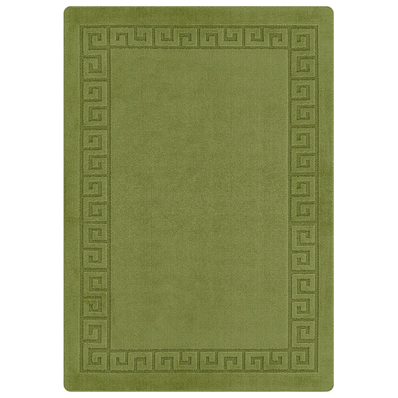 Sage Non Slip Rocco Area Rugs & Runners – Luxury Living Room Carpet, Bedroom Rug, Kitchen Floor Mat & Hallway Door Mat