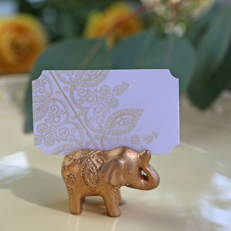 Porte-cartes d’emplacement éléphant