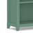 Amherst 70"H Solid Wood Transitional 5-Shelf Bookcase With Crown Molding And Adjustable Shelves-353854536