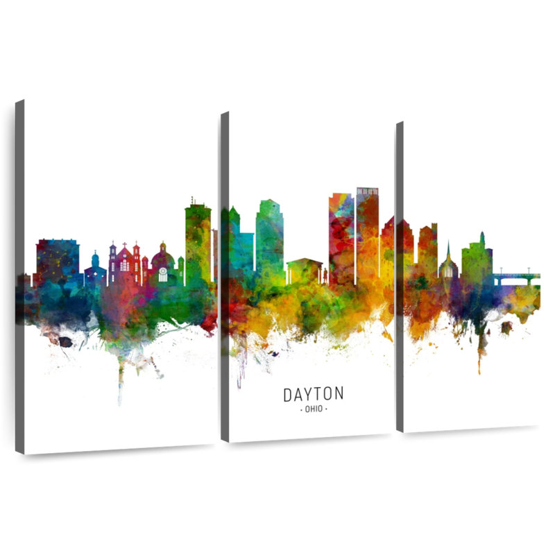 Dayton Ohio Skyline I