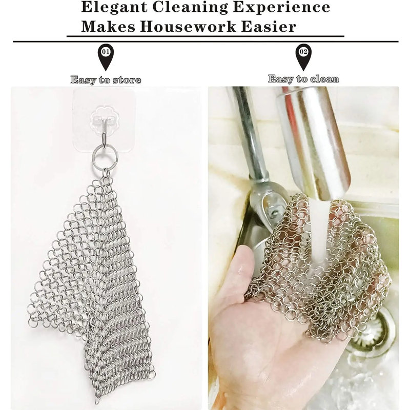 Stainless Steel Grill Scrubber