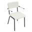 Chaises de salle à manger luxueuses en velours, métal durable de style moderne, parfaites pour la maison et les réceptions