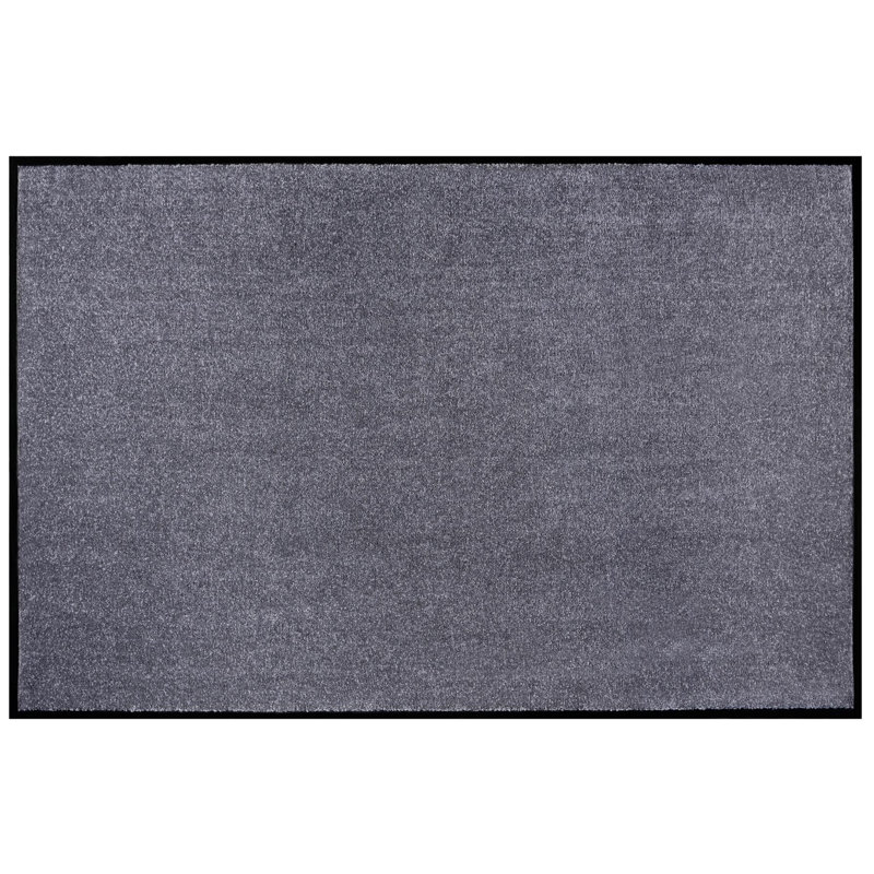Boothe Doormat, 0.7cm H x 60cm W x 80cm D, Grey