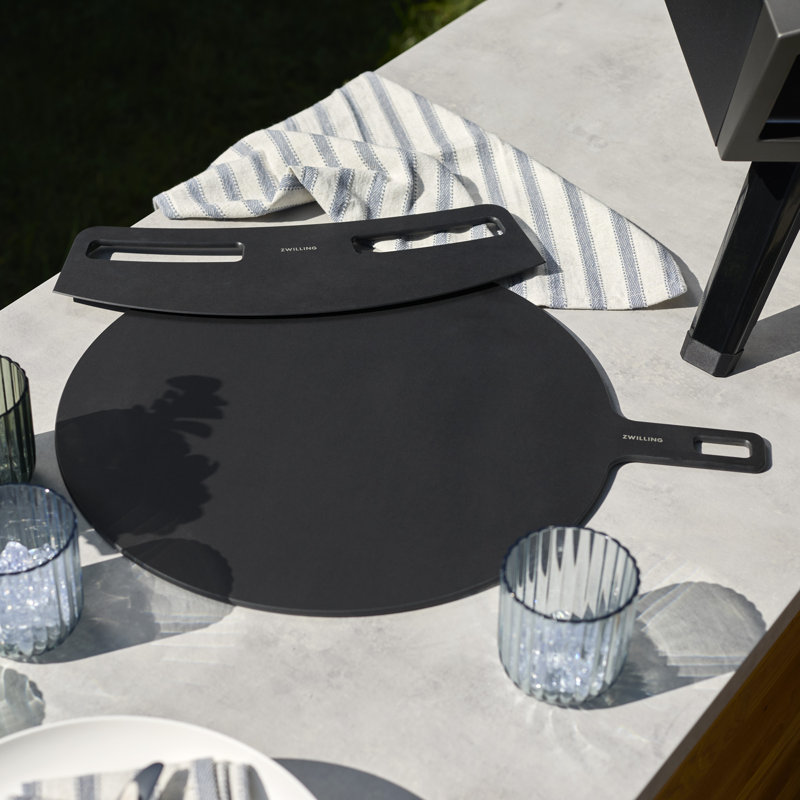 ZWILLING BBQ+ Plant Fiber Pizza Cutter - Slate, Black