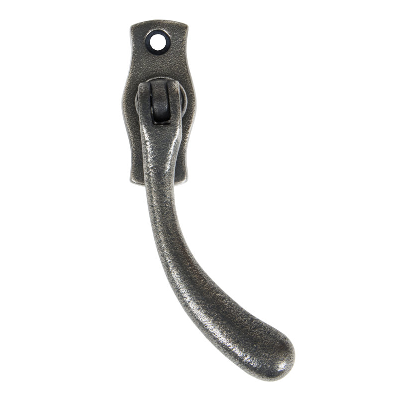 Peardrop Espag Door Accessory, Pewter