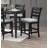2Pc Counter Height Dining Chairs
