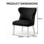Velvet Upholstered Side Chair-1835389218