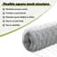 Hexagon Fence Galvanised Steel-548136293