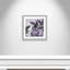 «Vibrant Purple Leaf IV» par Eada, impression encadrée