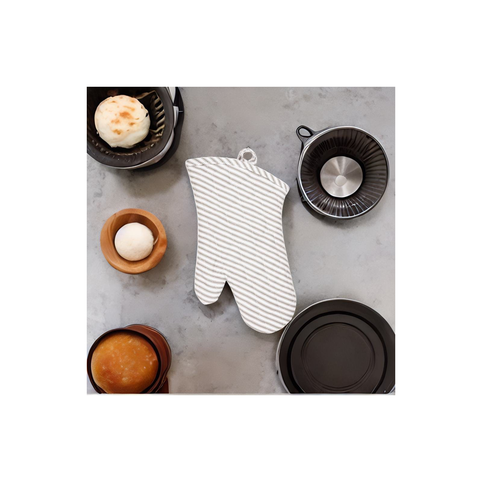 Livy Oven Mitt, Pewter