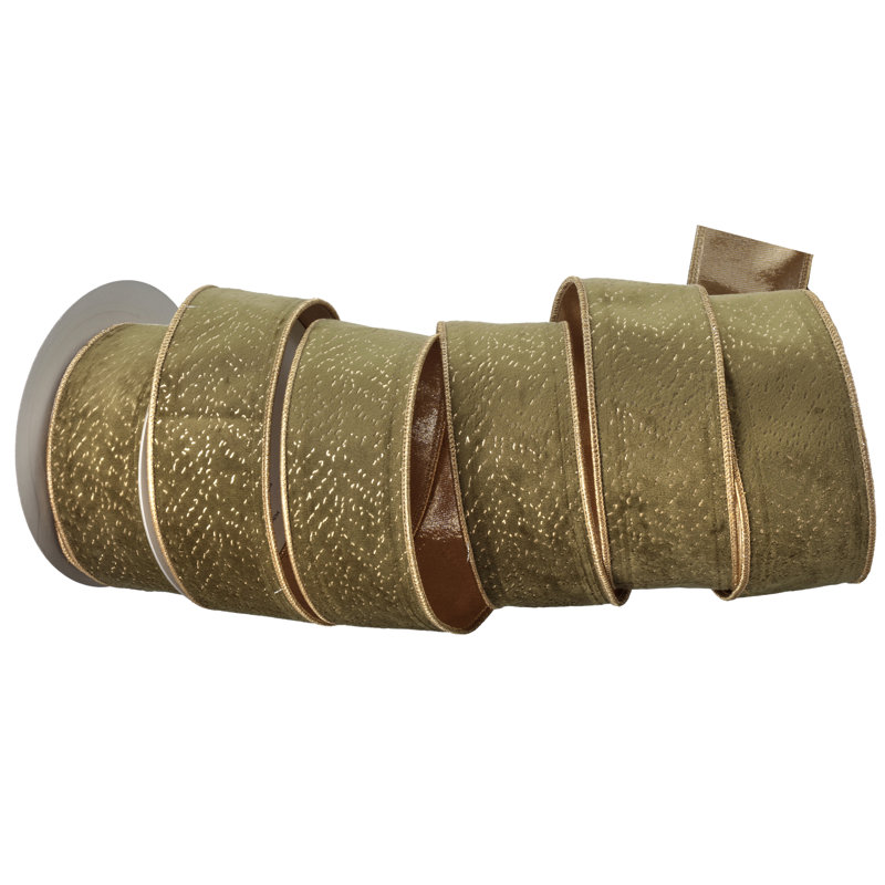 Ruban en velours 2,5 po X10Y