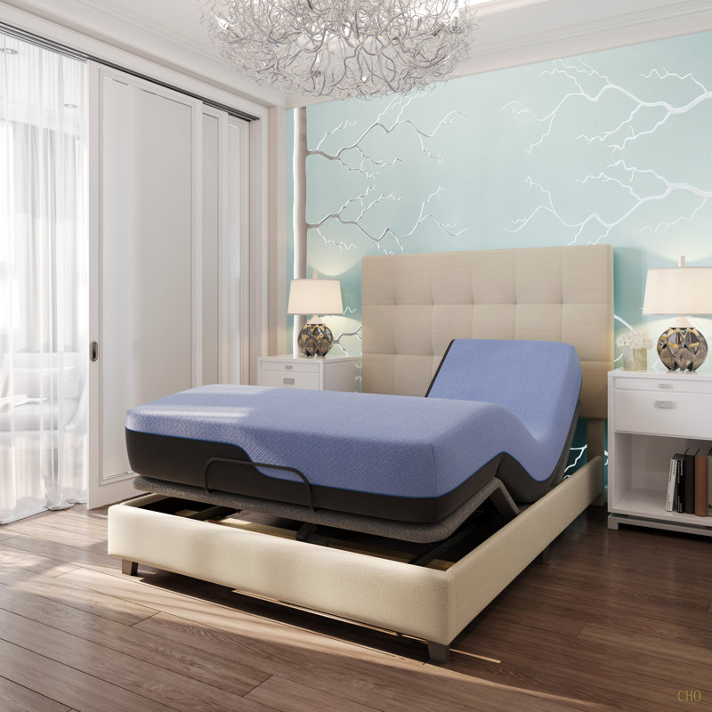 Matelas pour adulte en mousse viscoélastique rafraîchissante et rafraîchissante 12 po, Grand lit