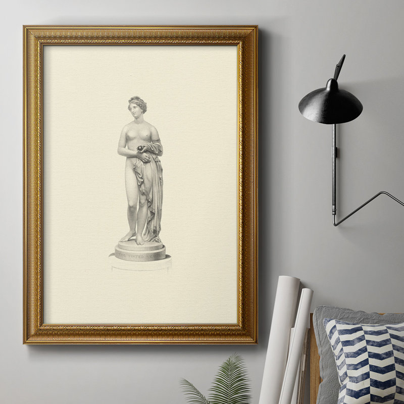 Classical Statuary I, toile encadrée de qualité supérieure - prête à être accrochée, H 27 po x l 18 po x P 2,5 po