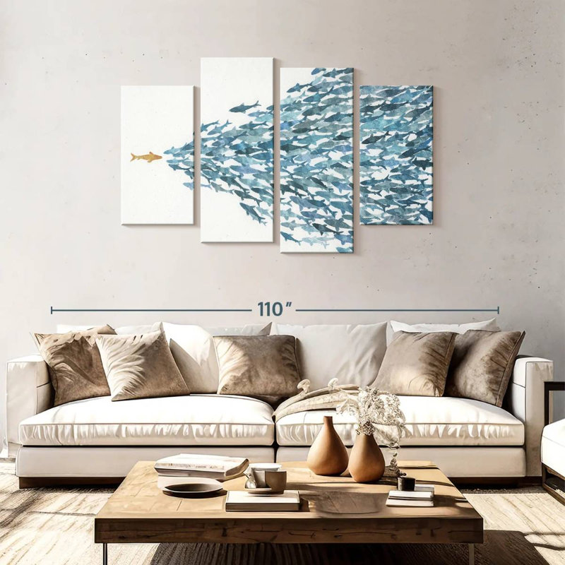 A New Direction, 48" H x 75" W