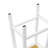 53inch Large Kitchen Island with 2 Bar Stools, Power Outlet,Door Internal Storage Rack, Kitchen Storage Cart on 5 Wheels with Drop Leaf, 5 Open Side Racks, 3 Drawers, for Kitchen,Dining Room,White-1030968954