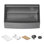 Lefton 33" X 22" Farmhouse Apron-front Kitchen Sink, 304 Stainless Steel Sink With Grid, Drying Rack, Strainer For Kitchen, Fs2501