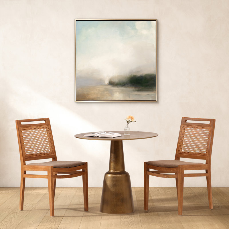 Trent Austin Pollitt Round Metal Dining Table