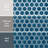 Tribeca 1" Hex Glossy 10-1/4 " x 11-7/8 " Porcelain Mosaic Floor and Wall Tile-51020438