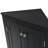 Black Triangle Bathroom Storage Cabinet with Adjustable Shelves for Home and Kitchen-1445081496