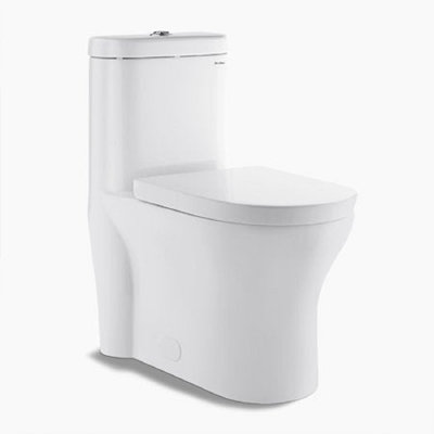 1.28 GPF (Water Efficient) Elongated One-Piece Toilet (Seat Included)