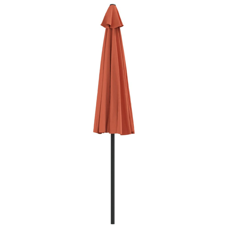  Balcon parasol en aluminium à moitié