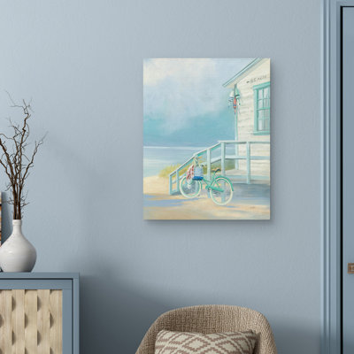 " Morning Ride To The Beach " by Julia Purinton