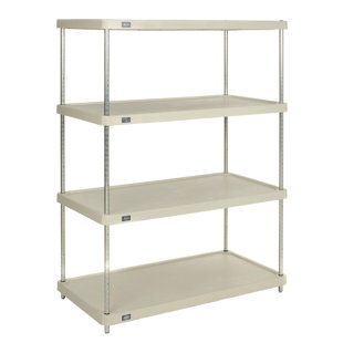 Metal Height -Adjustable Shelving Unit
