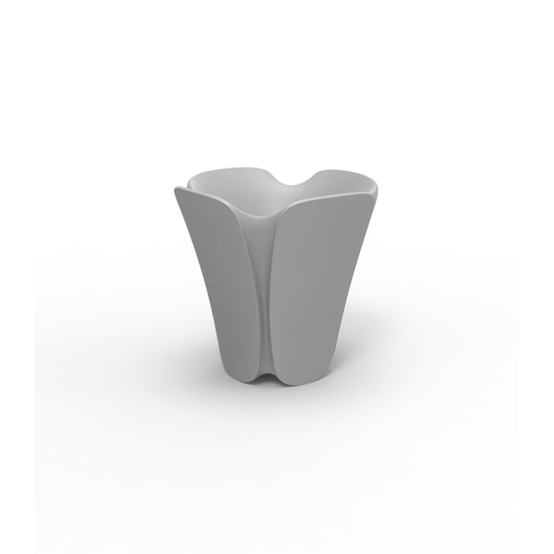 Pezzettina Resin Pot Planter, 25.5" H x 25.5" W x 25.5" D, Steel