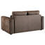 Ensemble de canapé rembourré en chenille 3 pièces Seguin - brun-386899867-386899876