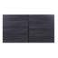 Chêne gris et option de salle à manger noire, base rectangulaire et stable pour une table longue durée