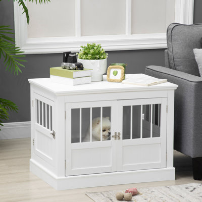 Table de bout pour chien avec trois portes