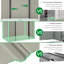 Bodhild 5 ft. W x 3 ft. D Galvanized Steel Pent Garden Shed
