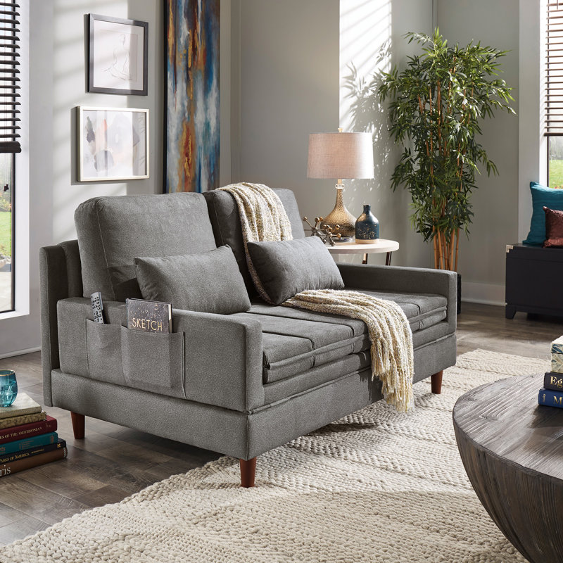 Kane Upholstered 58.27'' Sleeper Sofa