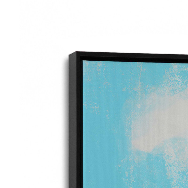 «Tropical View» par Dan Hobday, reproduction d'art, Noir, Impression encadrée sans passe-partout, H 16 po x l 12 po