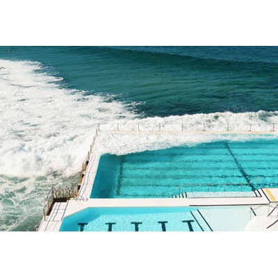 " Swimming Pool In Beach " by Corina Cohen