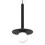 Futura 1 - Light Black Single Pendant