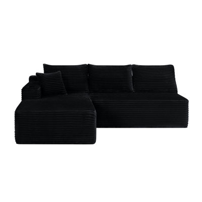 96" Cloud Sectional Couch with L-Shape Chaise