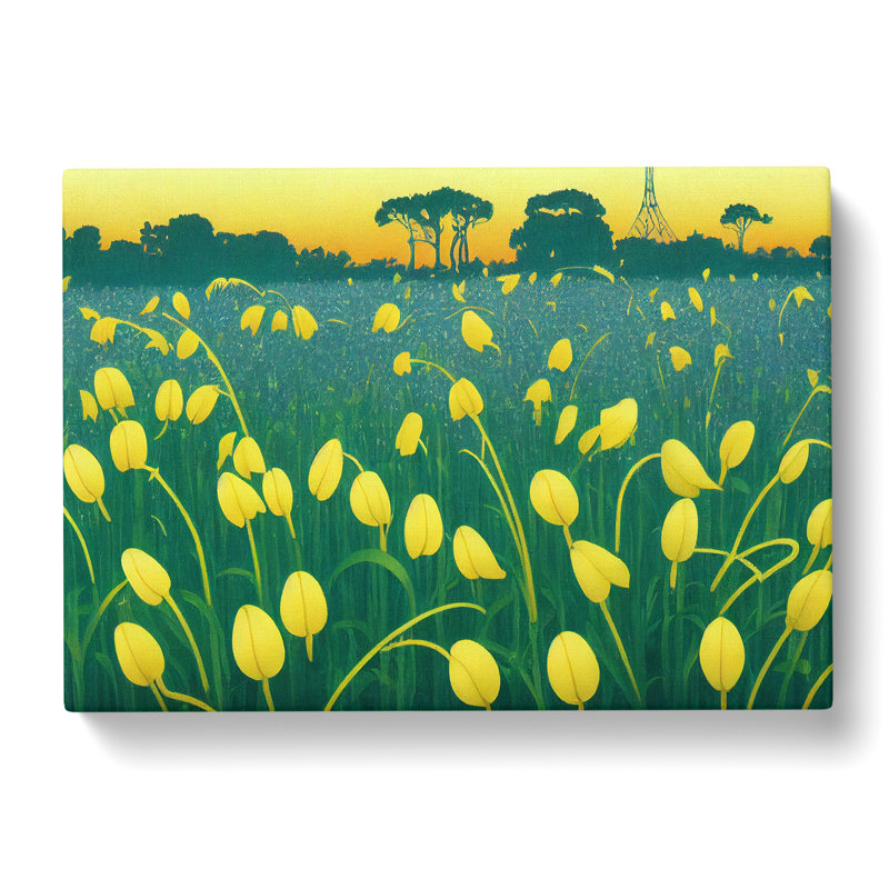 A Field Of Flowers - Wrapped Canvas