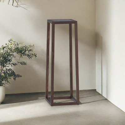 Solid Wood Plant Stand: Eco-friendly Finish