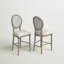 Tabouret de bar rembourré Duffield-744143383