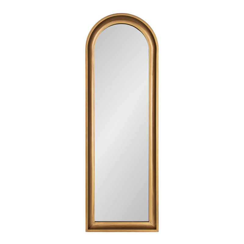 Hatherleigh Slim Arched Wall Mirror, Gold