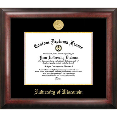 Cadre de diplôme NCAA Gold