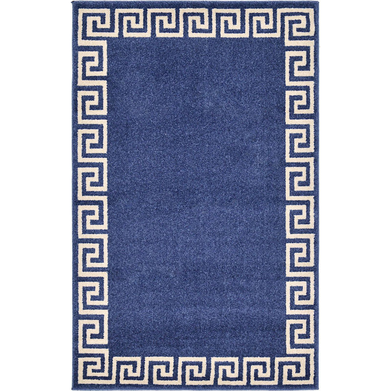 Balabak Geometric Indoor Rug, Rectangle 3'3" x 5'3"