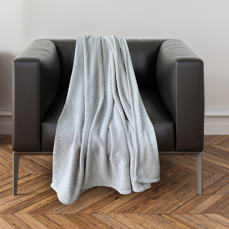 Laney Plush Throw Beige, Beige