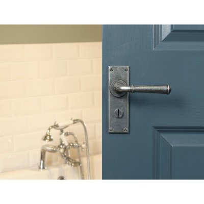 Regency Bathroom Door Handle Kit