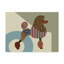 Buckey Poodle Dog - impression sur toile tendue-27488337