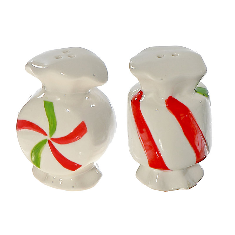 Salière et poivrière en céramique
