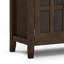 Buffet en bois massif de 60 pouces de large