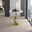 Table basse ronde de réception en granit blanc